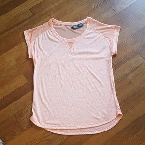 RBX Short Sleeve Top Mesh back Sz M NWOT